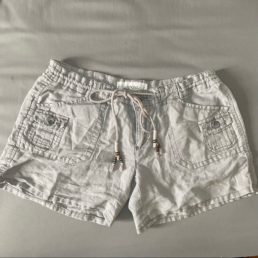 Aeropostale Stretch Grey Shorts